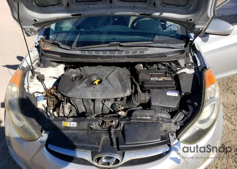 2013 Hyundai Elantra Gls from USA, damaged, VIN KMHDH4AE6DU545237